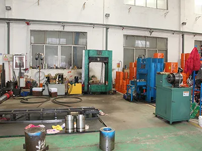 Зона сборки гидравлических домкратов