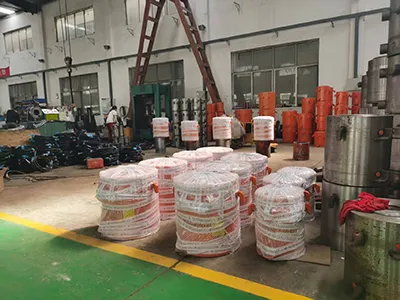 Зона сборки гидравлических домкратов