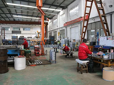 Зона сборки гидравлических домкратов