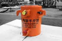 Гидравлический домкрат с полым штоком