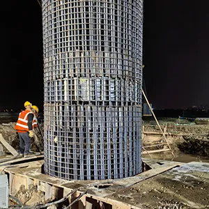 Система двунаправленных испытаний свай