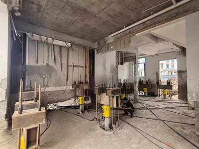 Гидравлическая система синхронного подъема