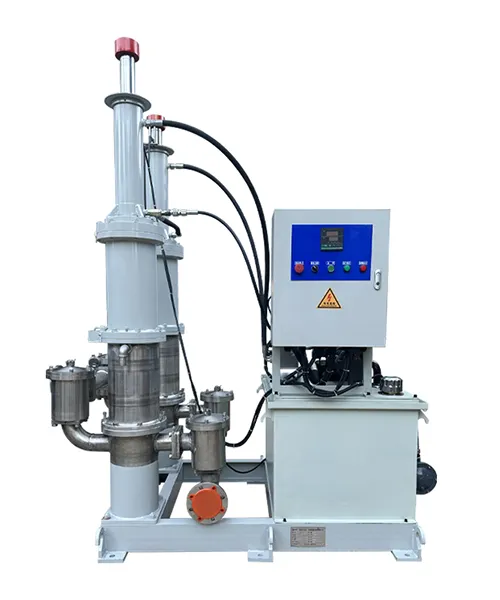 Вертикальный пищевой плунжерный насос