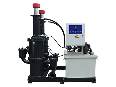 Вертикальный плунжерный питательный насос для обезвоживания осадка/шлама