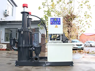 Вертикальный плунжерный питательный насос для обезвоживания осадка/шлама